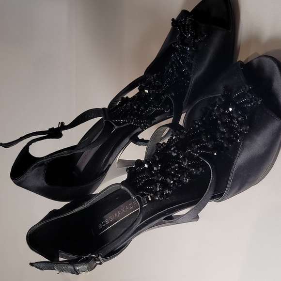 BCBGMAXAZRIA women shoes &hells Estella leather Sole 8B 38 - Picture 1 of 7